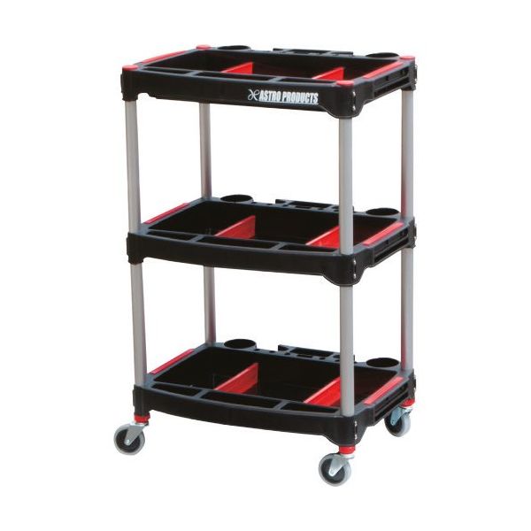 ワールドツール アストロプロダクツ AP プラスチックツールワゴン TW840 2003000008401 1台 253-1754（直送品）