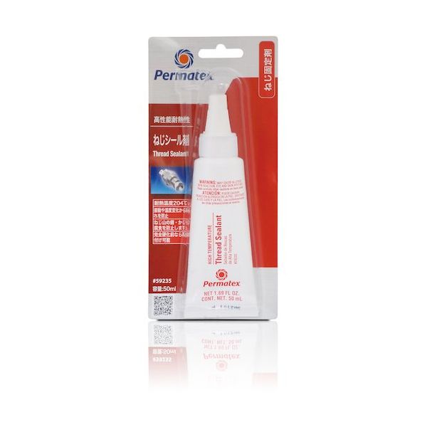 Permatex 耐熱性・ねじシール剤59235 50P59235JP 1個 472-3194（直送品）