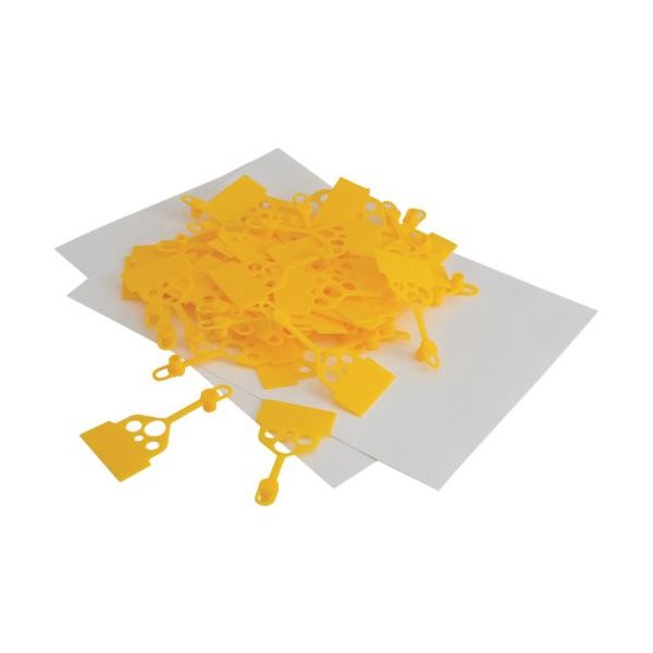 SKF グリースニップル用キャップとタグ・黄 TLAC 50/Y 1袋(50個) 565-9457（直送品）