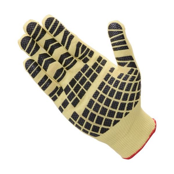 赤尾 ケブラー手袋SD―15TGすべり止め付 L 900593 1双 572-6479（直送品）