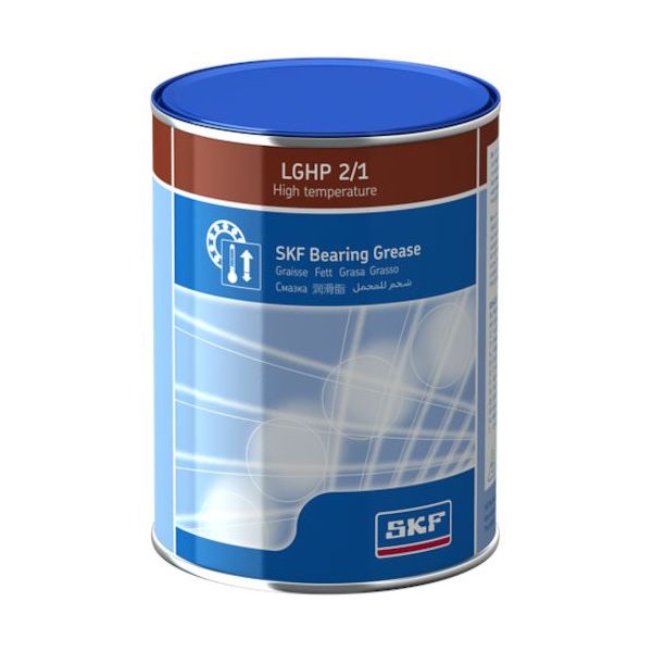 SKF 軸受用グリース 高性能・高温用 LGHP 2 (1kg缶入り) 2/1 1缶 564-4533（直送品）
