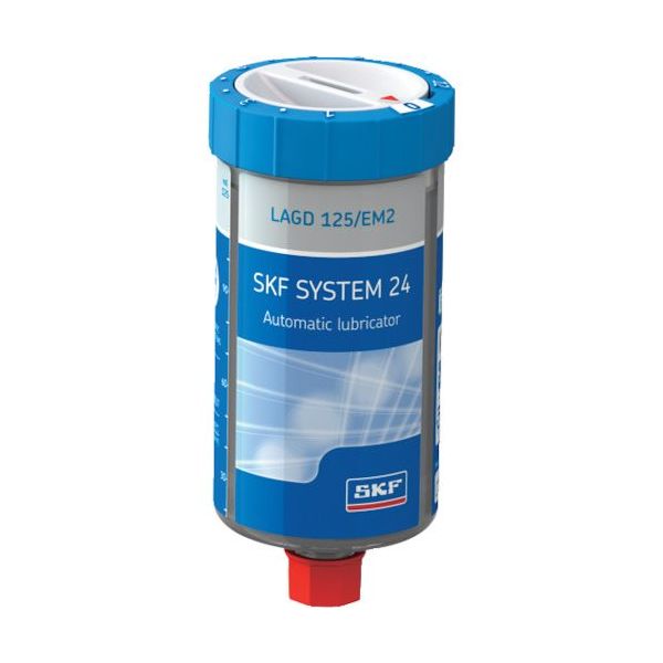 SYSTEM24 ガス式自動給油器 LAGD125/EM2 高粘度・ソリッド潤滑グリース 125CC LAGD 125/EM2 1台(1本)（直送品）