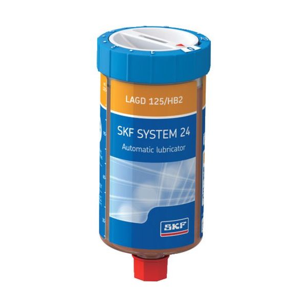 SYSTEM24 ガス式自動給油器 LAGD125/HB2 高荷重・高温・高粘度グリース 125CC LAGD 125/HB2 1台(1本)（直送品）