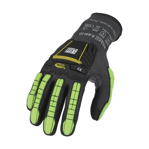 アンセル・ヘルスケア・ジャパン Ansell 耐衝撃ニトリル背抜き手袋 リンガーズ R840 XSサイズ R840-6 1双（直送品）