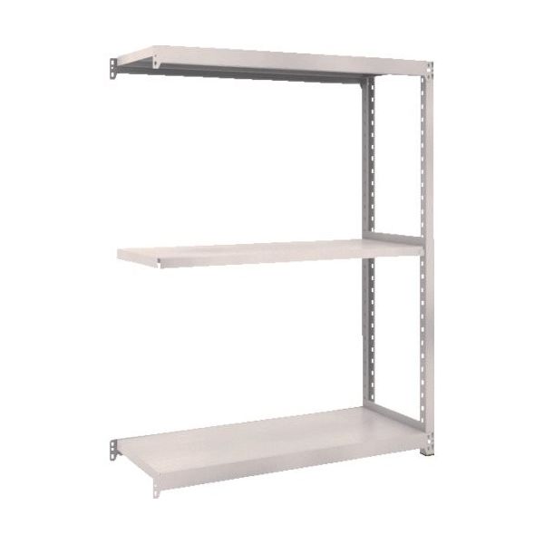 TRUSCO スチールラック M2型軽中量棚 860X880XH1500 3段 連結 ネオグレー M2-5393B NG 1セット(1台)（直送品）