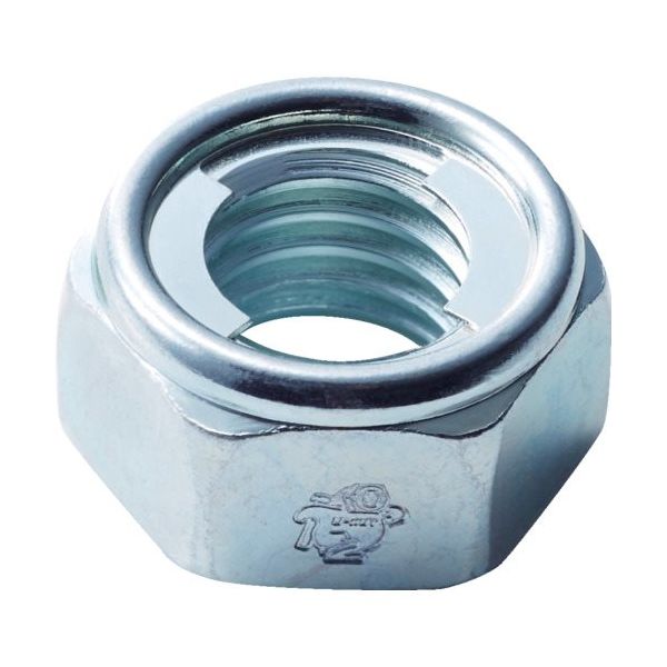 冨士精密 ゆるみ止めナット U―NUT M4 三価クロメート (100入) U-NUT-M4-3W-100P 1袋(100個)（直送品）