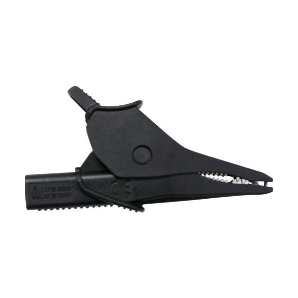 日置電機 HIOKI アリゲータクリップ(黒) 600344160 1個 685-6340（直送品）