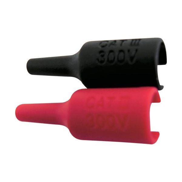 日置電機 HIOKI キャップ(赤/黒) 600344060 1組(2ケース) 686