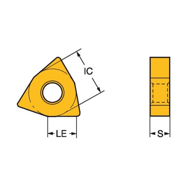 サンドビック SANDVIK バーピーリング用チップ(340) 4425 TNMX 15 09-2 1セット(10個) 339-4087（直送品）