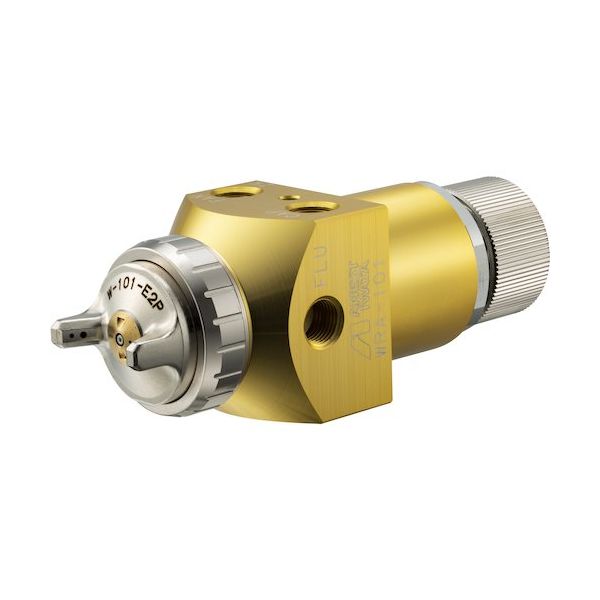 アネスト岩田 スプレーガン(圧送式) 小形(ロボット搭載用)自動ガン ノズル口径 φ0.8 WRA-101-082PV 1個（直送品）