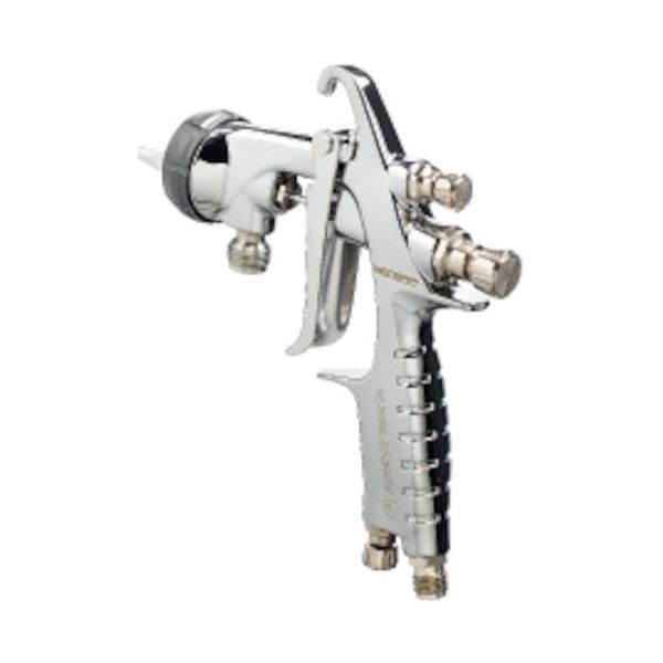 アネスト岩田 スプレーガン(圧送式) ノズル口径0.8mm 吹付空気圧力0.30MPa WS-200FT-0802 1丁 543-8950（直送品）