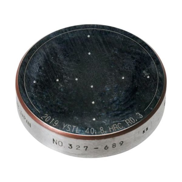 山本科学工具研究社 山本科学工具 硬さ基準片 HRC ロックウェルC HRC-40 1個 645-3501（直送品）