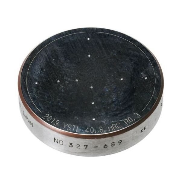 山本科学工具研究社 山本科学工具 硬さ基準片 HRC ロックウェルC HRC-45 1個 677-7537（直送品）