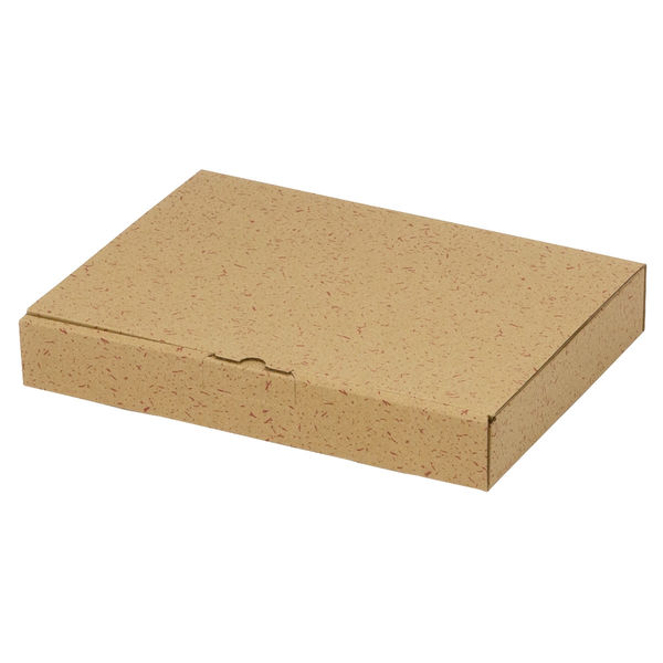 ヤマニパッケージ 箱 EE-343 カル段組立式4cm 2201000236866 1セット(100個入)（直送品）