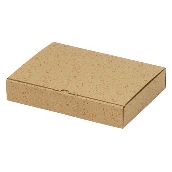 ヤマニパッケージ 箱 EE-341 カル段組立式4cm 2201000236842 1セット(100個入)（直送品）