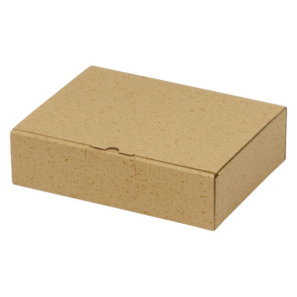 ヤマニパッケージ 箱 EE-351 カル段組立式6cm 2201000237047 1セット(100個入)（直送品）