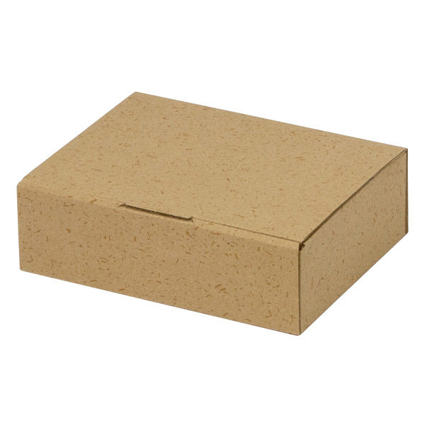 ヤマニパッケージ 箱 EE-350 カル段組立式6cm 2201000237030 1セット(100個入)（直送品）