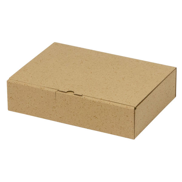 ヤマニパッケージ 箱 EE-352 カル段組立式6cm 2201000237054 1セット(100個入)（直送品）