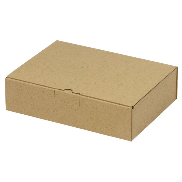 ヤマニパッケージ 箱 EE-362 カル段組立式7.5cm 2201000237146 1セット(100個入)（直送品）