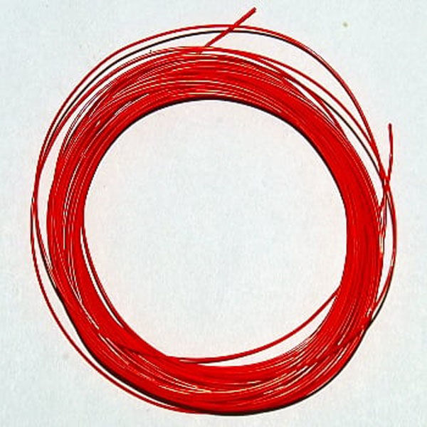 潤工社 ETFE電線(ジュンフロン線)赤 0.26mm 10m(±2%) ETFE0