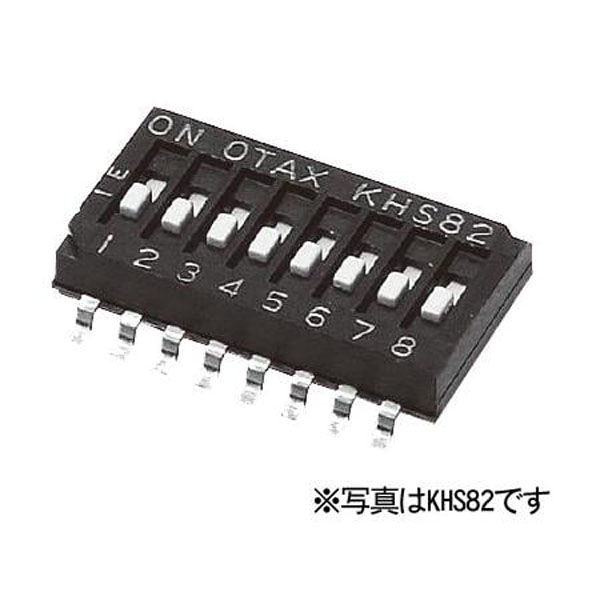 オータックス DIPスイッチKHSシリーズ KHS42C 1個（直送品）