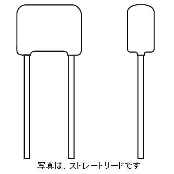 日精電機 積層メタライズドポリエステルフィルムコンデンサー 50V 0.082μF MMTV50J8230200*10 1セット(10個入)（直送品）