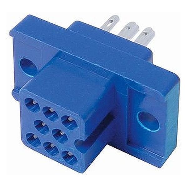 本多通信工業 角型コネクター 8ピン用 MR08F 1個（直送品）