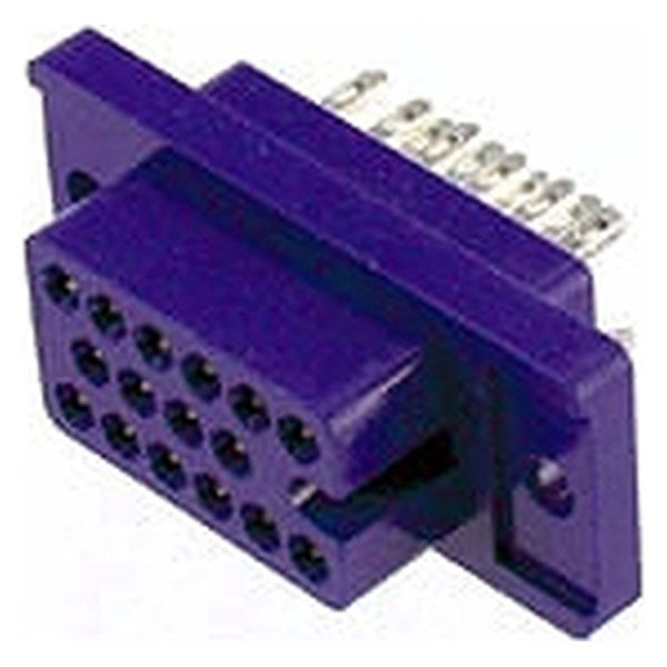 本多通信工業 角型コネクター 16ピン用 MR16F 1個（直送品）