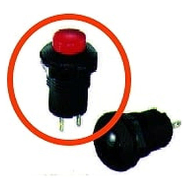 マル信無線電機 押しボタンスイッチ OFF-ON 赤 MS-358-0 1個