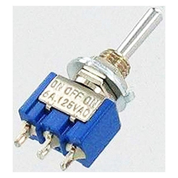 ミヤマ電器 トグルスイッチ 単極(ON)-OFF-(ON) MS500EB 1個（直送品）