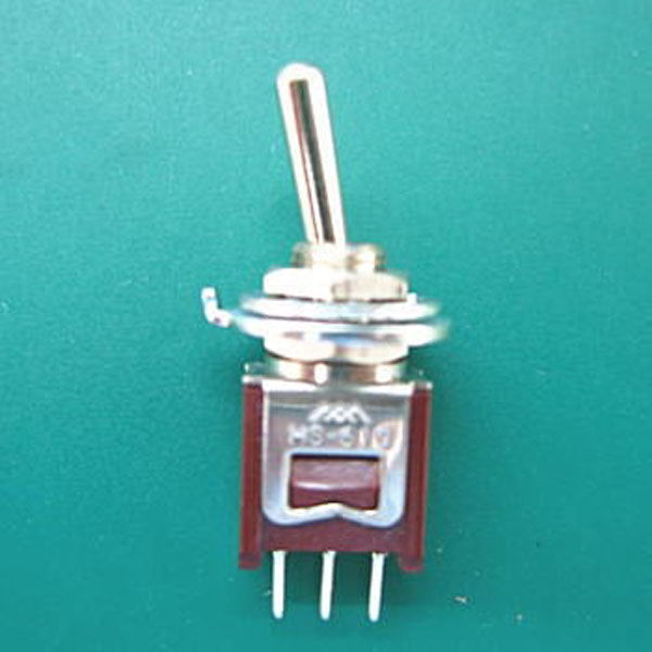 ミヤマ電器 トグルスイッチ ON-ON MS610A 1個（直送品）