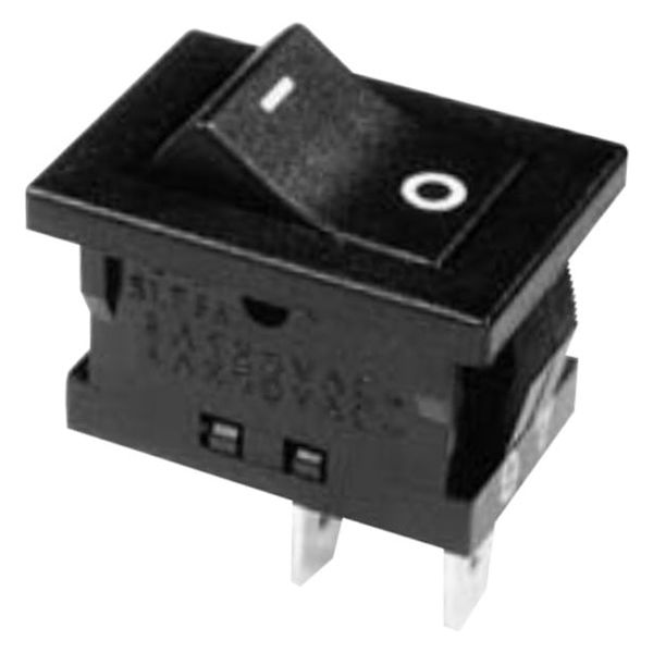 フジソク(ニデックコンポーネンツ) 小形ロッカースイッチ ON-OFF はんだ端子 SLE10A-6 1個（直送品）