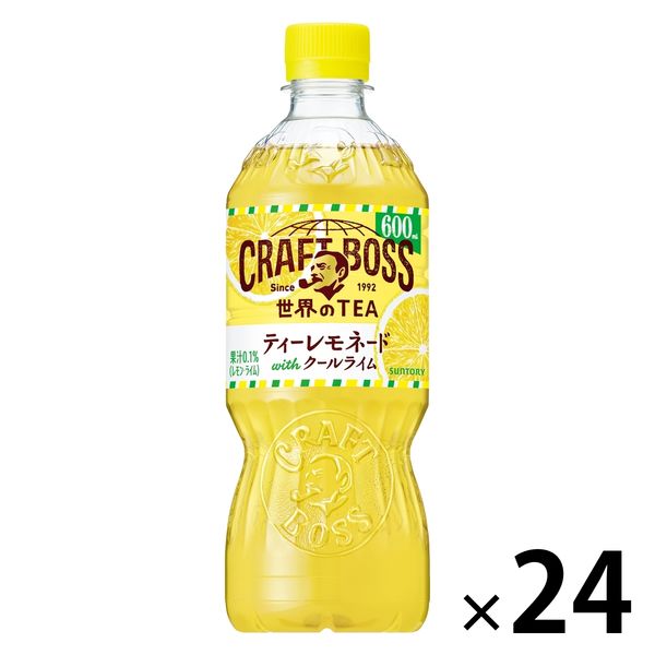サントリーフーズ クラフトボス ティーレモネード 600ml 1箱（24