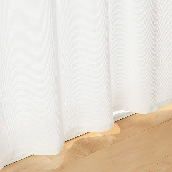 無印良品　ノンプリーツ　レースカーテン　麻ボイル　１２０×１８０㎝×２枚 無印良品 ノンプリーツ レースカーテン 麻ボイル 120×180