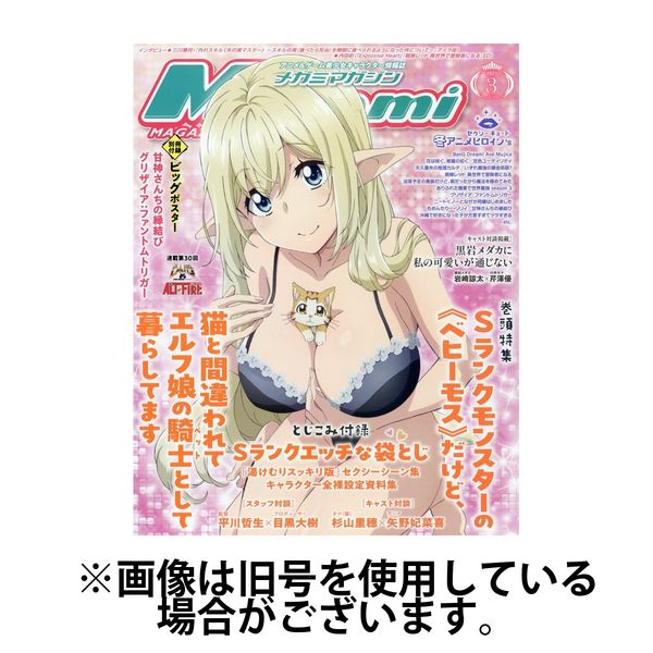 Megami Magazine(メガミマガジン） 2025/06/30発売号から1年(12冊)(雑誌)（直送品）