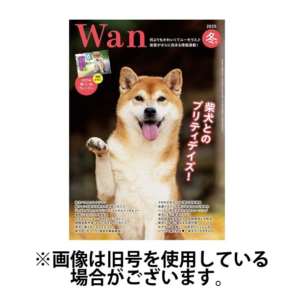 wan（わん） 2025/06/13発売号から1年(4冊)(雑誌)（直送品）