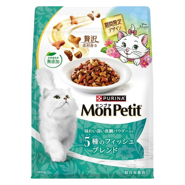 モンプチ バッグ 期間限定デザイン 味わい深い真鯛パウダー入り