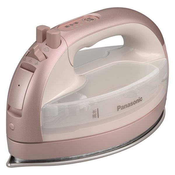 コードレススチームアイロン(ピンク) パナソニック コードレススチームアイロン （ピンクベージュ