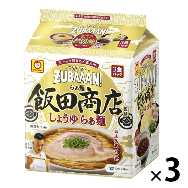 マルちゃん ZUBAAAN！ らぁ麺飯田商店監修しょうゆらぁ麺