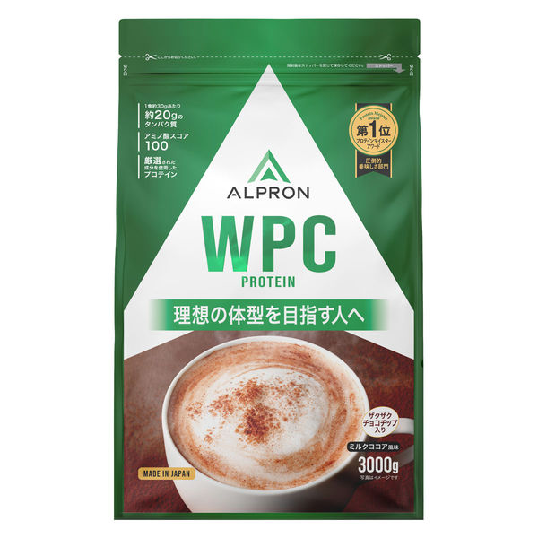 ALPRON 大豆プロテイン100 ココアミルク風味 1kg×4袋 Amazon | ALPRON (アルプロン) ホエイプロテイン WPC (イチゴ