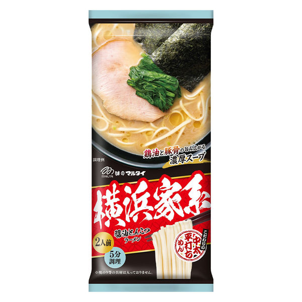 横浜家系醤油とんこつラーメン 192g 1袋 マルタイ - アスクル