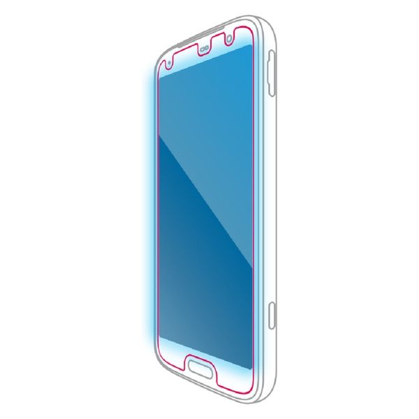 らくらくスマートフォン F-53E ガラスフィルム 高透明 ブルーライトカット PM-F244FLGGBL エレコム 1個（直送品）