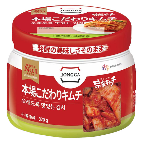 大象ジャパン [冷蔵] 宗家キムチ 本場こだわりキムチ 320g×2個