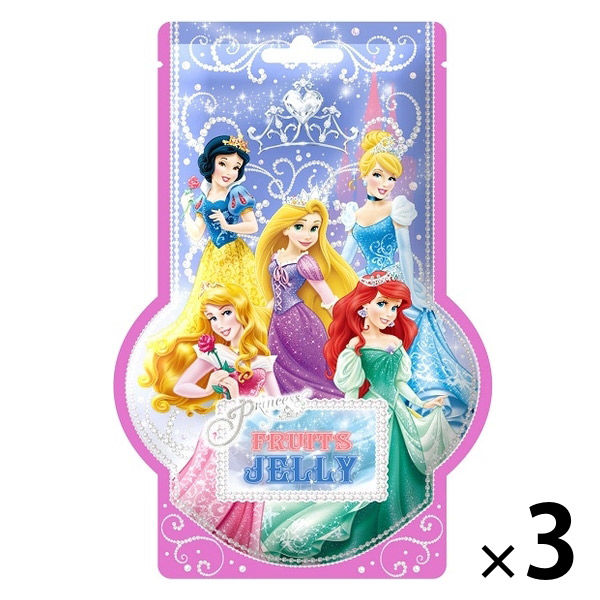 ゼリー ディズニープリンセス ゼリー スタンドパック 16g×6粒入