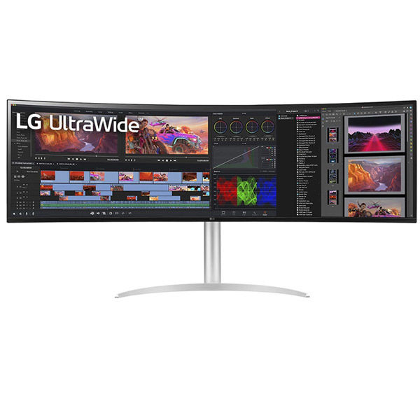 LG UltraWide(TM)デュアルQHDモニター 49インチ 49WQ95C-W 1台