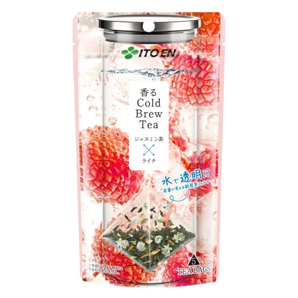 Jasmine tea tea bag 20p A high-class tea critic carefully
