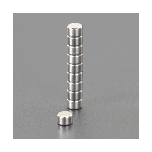 超強力マグネット φ20×5mm 5個 エスコ EA781EK-82