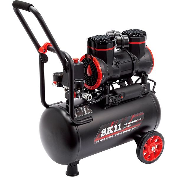 藤原産業 SK11 エアコンプレッサSWー102 SWーL20MPFー01 1台 藤原産業 SK11 エアコンプレッサSWー102 SWーL20MPFー01 1台