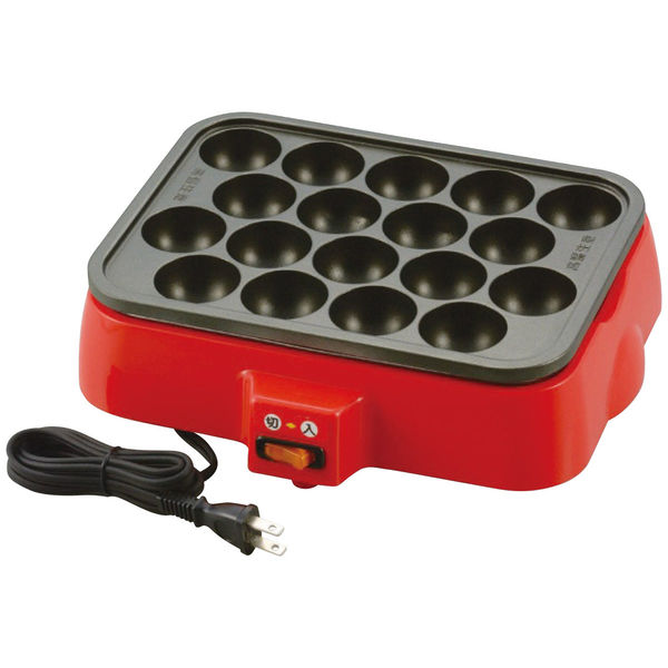新津興器 着脱式 角型電気たこ焼き器 NT-400 1個（直送品