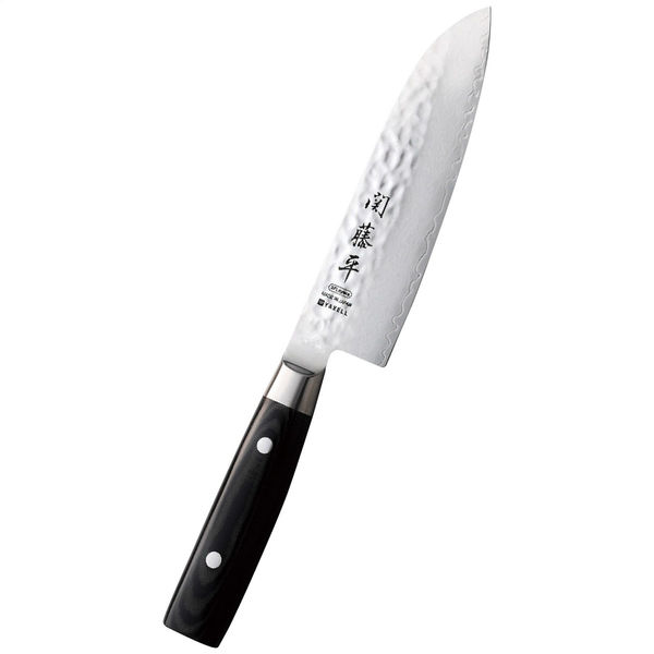 ヤクセル ダマスカス鋼三徳包丁 30697 1個（直送品） - アスクル